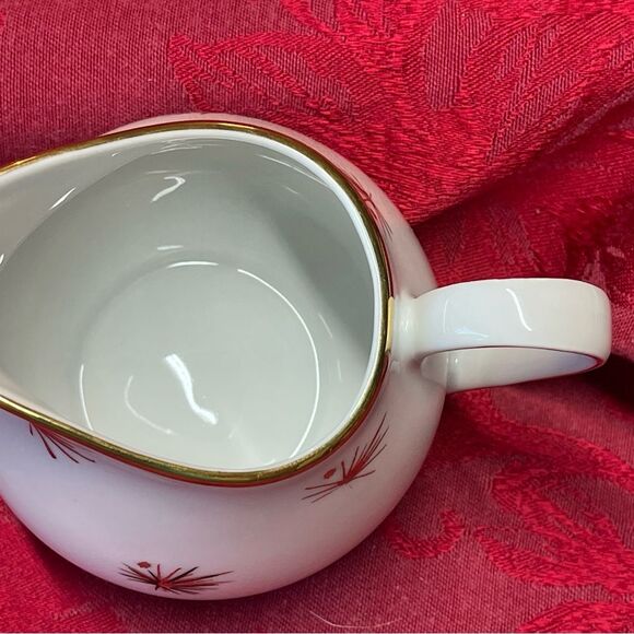 MCM Oscar Schaller & Co. Starburst Creamer and Sugar Bowl with Lid. RARE! - Picture 5 of 11